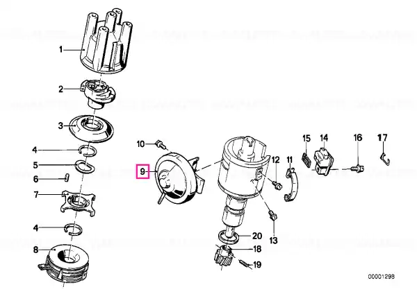 Cumpărături sigure Vacuum regulator - BMW