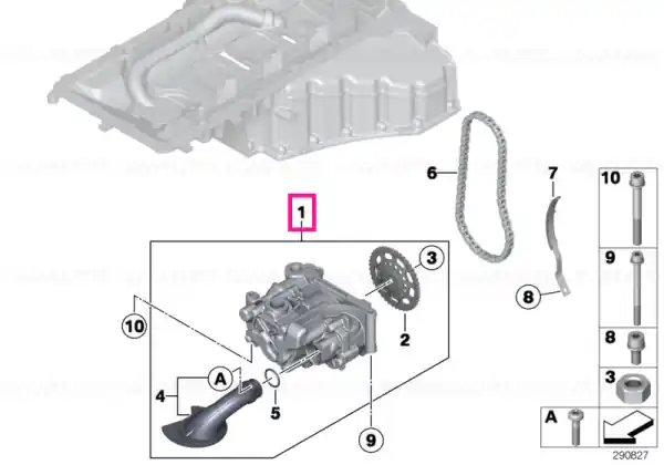 Livrare rapidă Pompă ulei - BMW