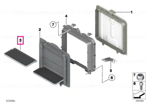 Preț promoțional Rear window shelf - BMW
