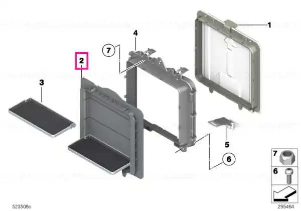 Oddments tray - BMW Cumpărături sigure