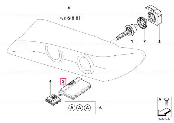 Ofertă exclusivă Control unit xenon light - BMW