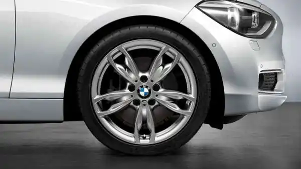 Janta aliaj usor - M Performance Double Spoke 436M - Gri (FerricGrey) - 8Jx18 ET:52 - BMW Seria 1 F20 F21, Seria 2 F22 F23 Lichidare de stoc
