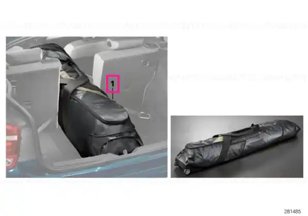 Ski and snowboard case - BMW Mai ieftin