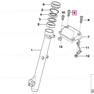 Vezi acum Șurub cilindric M8X45-A4 - BMW Motorrad