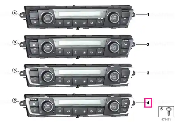 Vezi acum Automatic air conditioning control - BMW