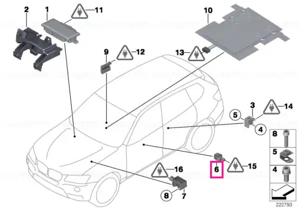 Ofertă de sezon Senzor usa - BMW