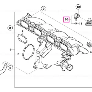 Transport gratuit Senzor presiune admisie - BMW - Mini