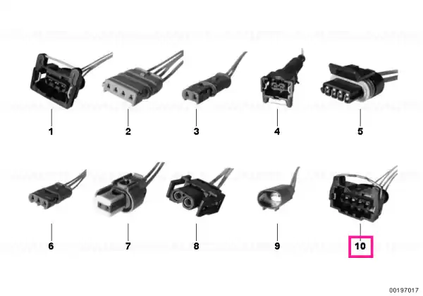 Dop reparatie 4-pin No. 610621 - BMW Motorrad Reducere specială