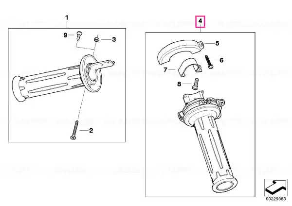 Preferatul clienților Handle right - BMW Motorrad