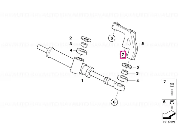 Expediere rapidă Șurub ISA M8X65 U0-8.8 - BMW Motorrad