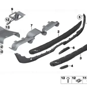 Air duct, right - BMW - Mini Livrare expres