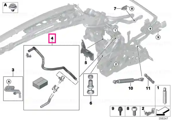 Noutate Set furtun scurgere apă - BMW