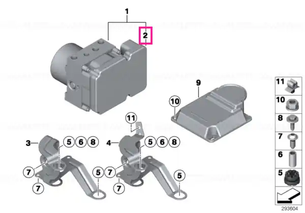 Kit reparație unitate control DSC - BMW Disponibil imediat