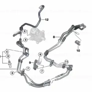 Vezi acum Conducta combustibil - Mini Cabrio R57, Clubman R55, Countryman R60, Coupe R58, Paceman R61, R56, Roadster R59 - tip motor N47