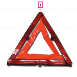 Warning triangle - BMW Motorrad Reduceri