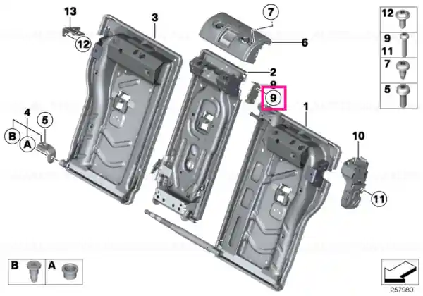 Șurub cap larg M8X30 - BMW Comandă acum