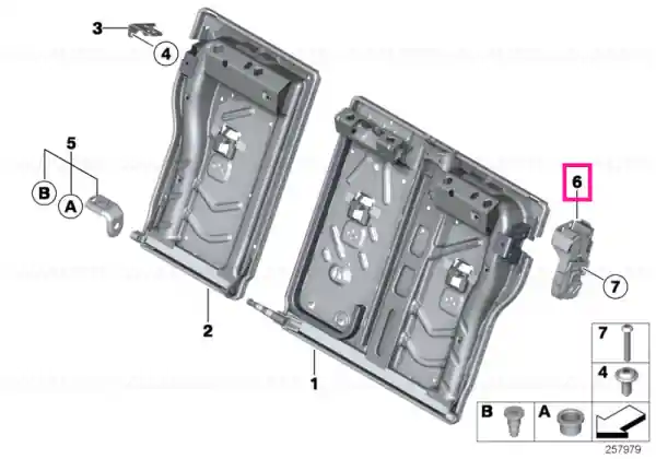 Reducere Catch rear right - BMW