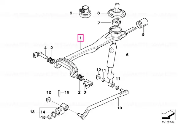 Lichidare de stoc Shifting arm - BMW