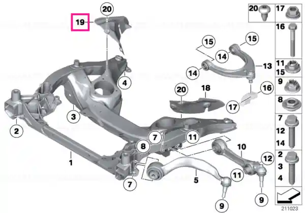 Heat Protection Plate Right - BMW Ofertă de sezon