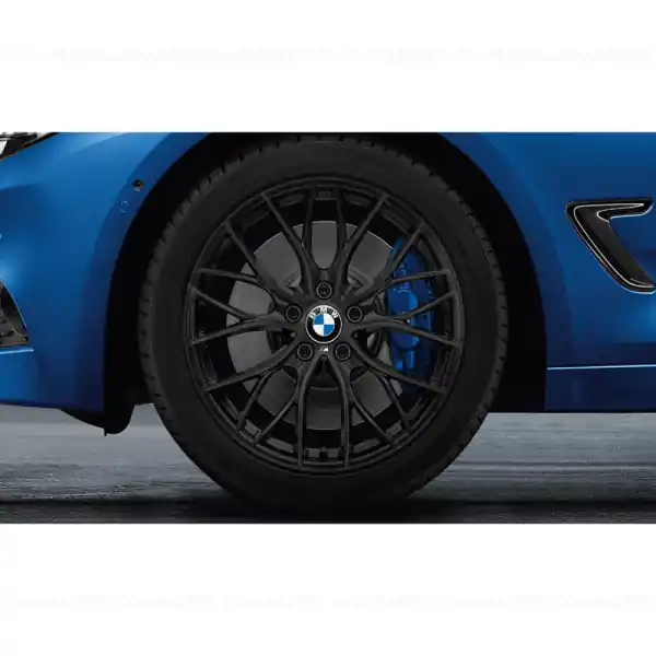 Chilipir Set roți complete de vară - M Performance Double Spoke 405M (forged) cu anvelopa Goodyear Efficient Grip ROF - 225/45R18 91Y - BMW Seria 3/4 F30/F31/F32/F33/F36 - Jante forjate