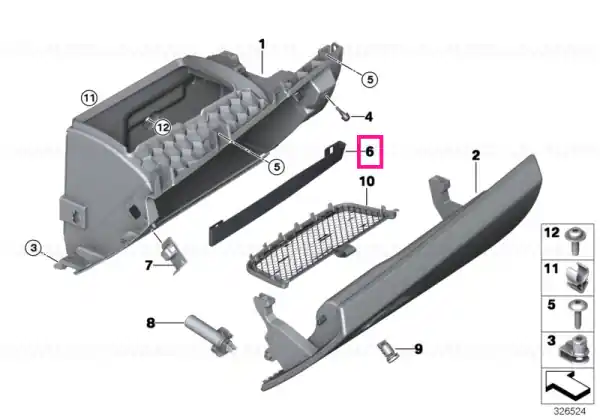 Tension strap - BMW Plată sigură