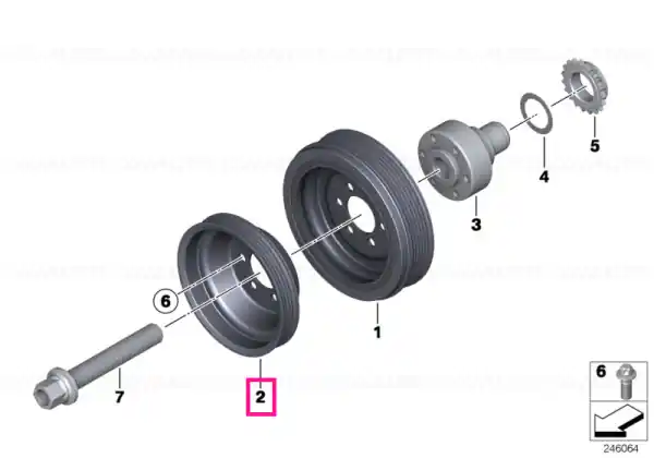 Retur gratuit Pulley - BMW