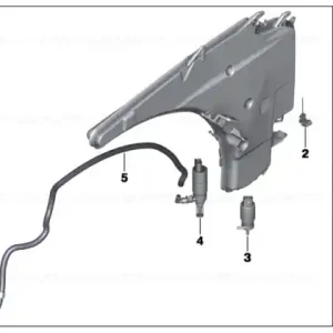Windshield cleaning container - BMW Bestseller