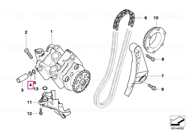 Comandă acum Lock Ring 14X1 - BMW Motorrad