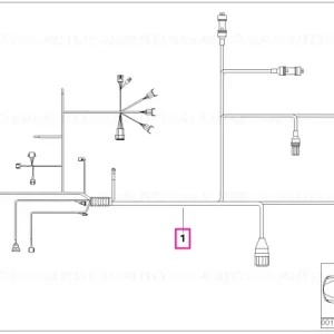wiring harness, engine trans. module - BMW Livrare rapidă