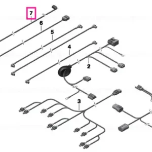 Wiring set LVDS L= 2485 MM - BMW Cumpără online