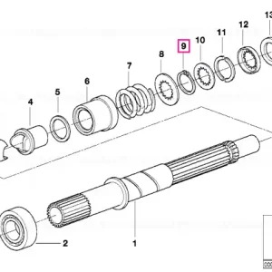 Ultima șansă Lock Ring J41X1,75 - BMW Motorrad