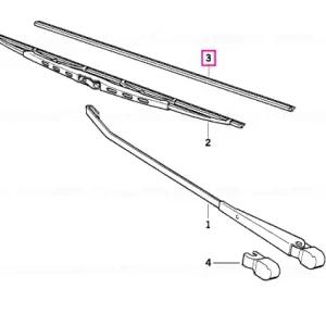 Wiper rubber - BMW Ultima șansă