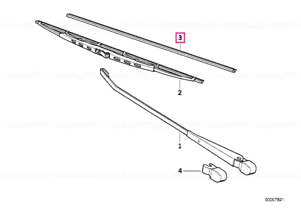 Wiper rubber - BMW Ultima șansă