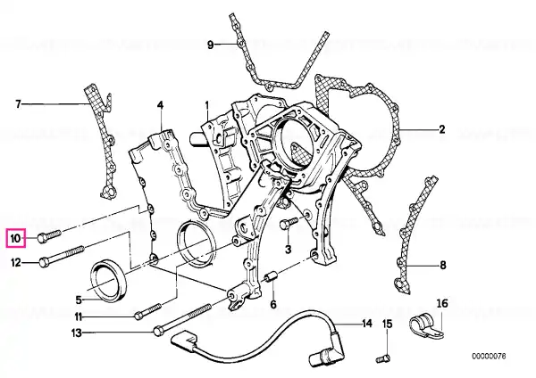 Ultima șansă Șurub hex M6X28-8.8-ZNS - BMW Motorrad