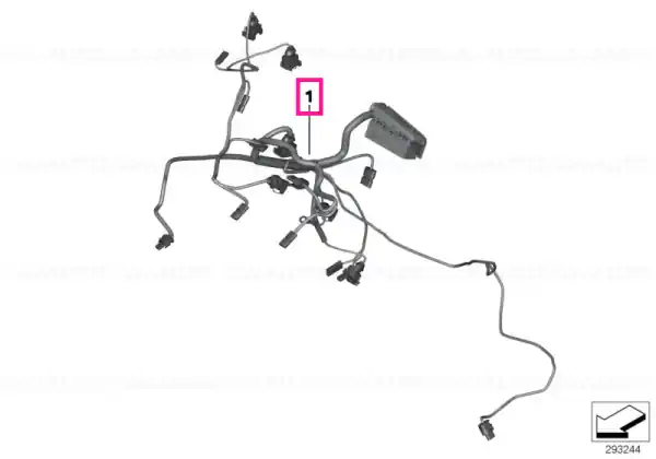 Reducere de preț Engine wiring harness - BMW Motorrad