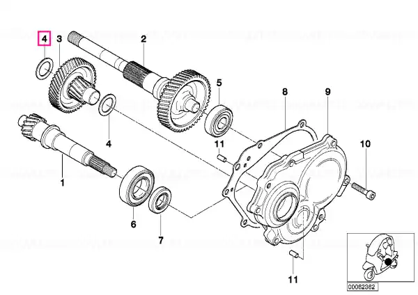 Stop disk 20,5/30/1 - BMW Motorrad Popular