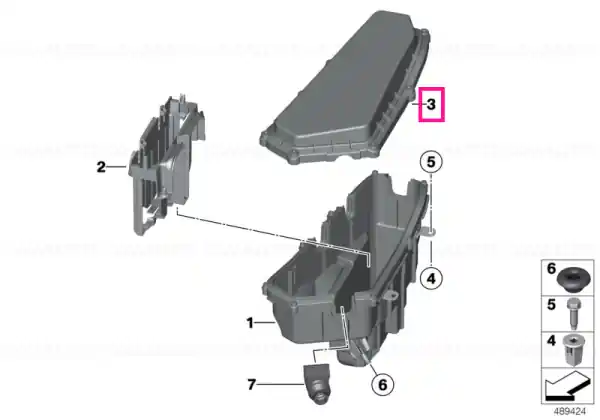 Capac carcasa electronica - BMW Ofertă