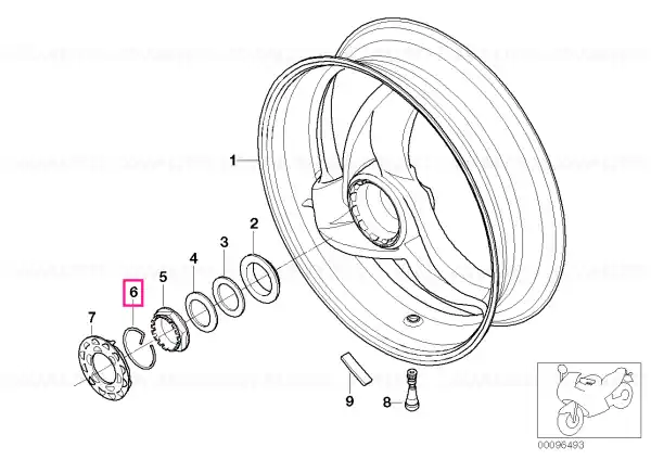 Cumpără acum Lock Ring - BMW Motorrad