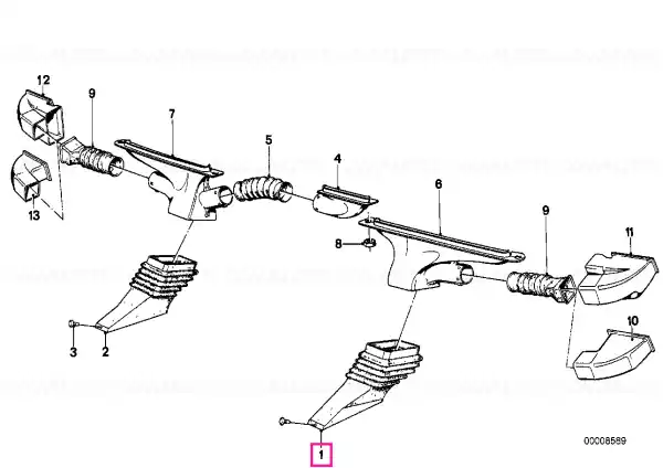 Connection piece left - BMW Expediere rapidă