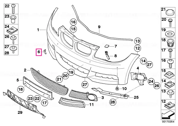 Cumpără acum Flap, towing eye, primed - BMW