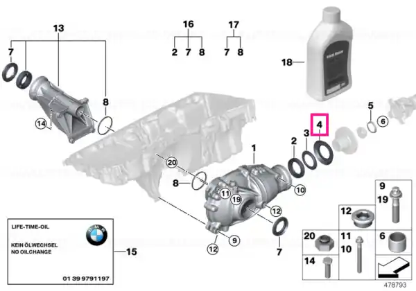 Capac protecție mare - BMW Lichidare de stoc