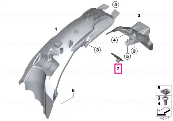 Super ofertă Mudguard - BMW Motorrad