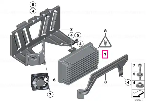 Amplifier hifi system - BMW Chilipir