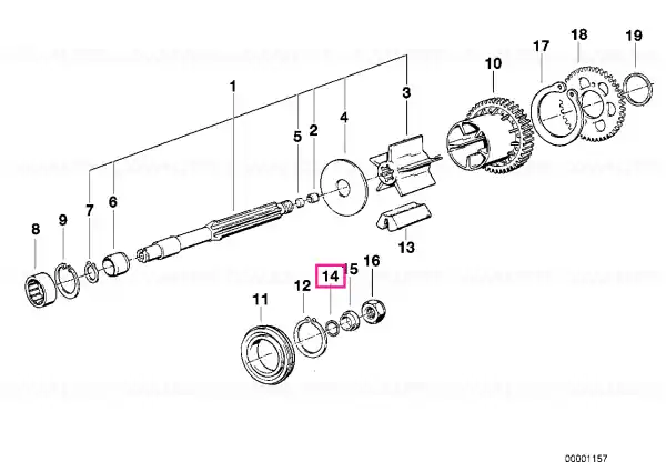 Preț mic O-ring 19X4 - BMW Motorrad