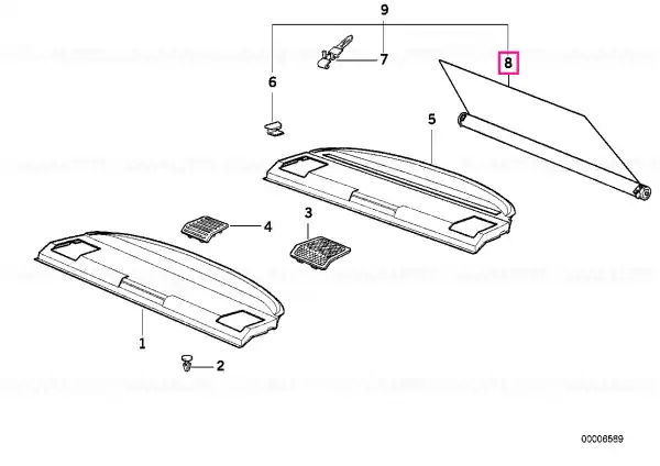 Comandă acum Roller sun shield - BMW
