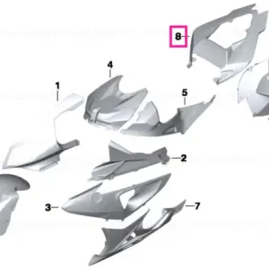 Bestseller Tail part GRANITE-GREY - BMW Motorrad