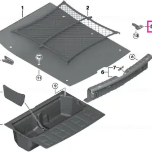 Zavorare placa inserare compartiment bagaje - BMW Comandă acum