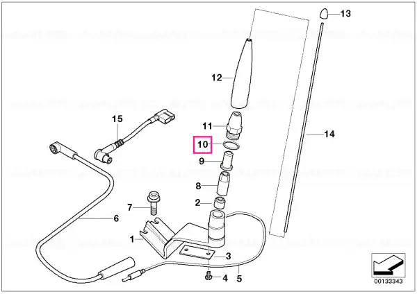 O-ring - BMW Motorrad Plată securizată
