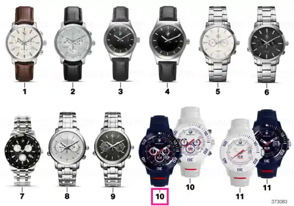 BMW Motorsport Chrono ICE watch BIG, BLUE Retur gratuit