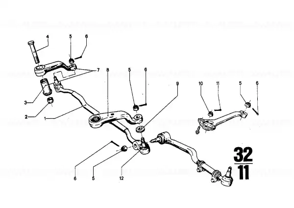 Preț redus Tie rod,center - BMW